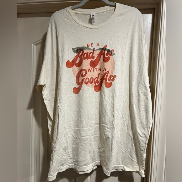 Bad Ass Peach Tee - Picture 2 of 4